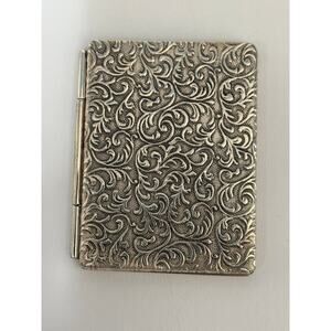 Monica Rich Kosann Sterling Silver Hinged Small Picture Frame #62557